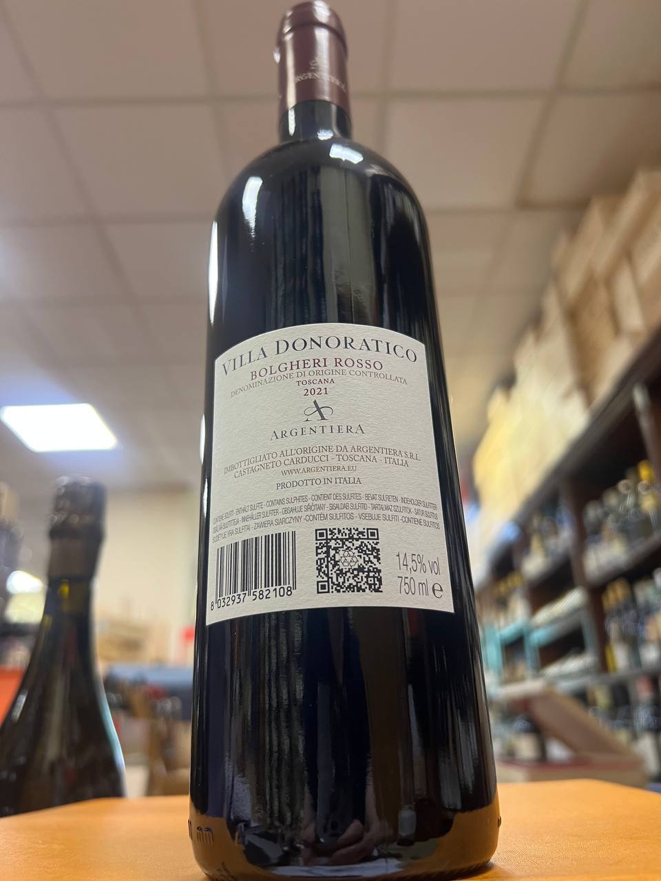 Villa Donoratico Argentiera Bolgheri Rosso 2021