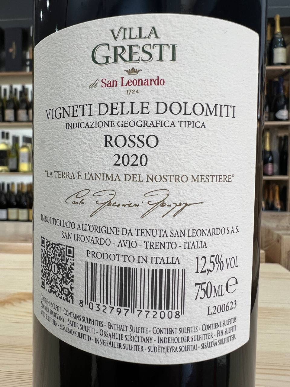 Villa Gresti 2020 San Leonardo