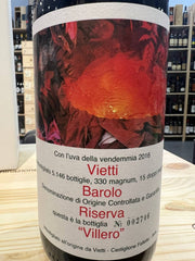 Vietti Barolo Riserva Villero 2016