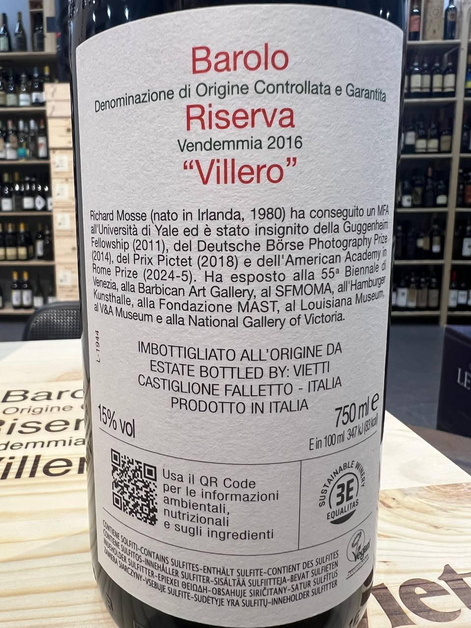 Vietti Barolo Riserva Villero 2016