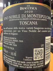 La Braccesca 2020 DOCG Nobile di Montepulciano