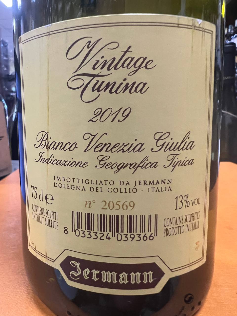 Jermann Vintage Tunina 2019