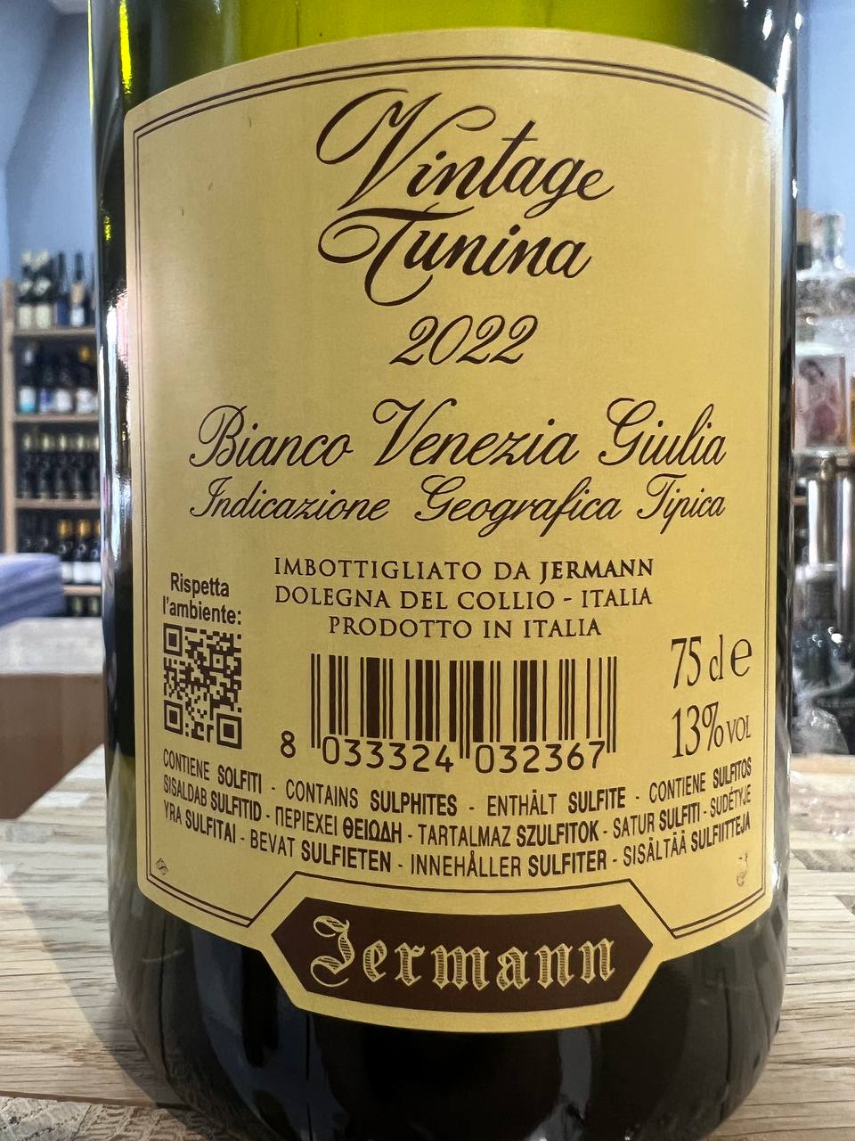 Vintage Tunina Jermann 2022