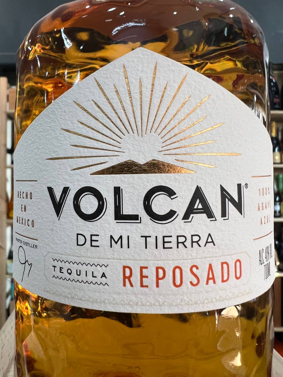 Tequila Volcán  Reposado De Mi Tierra