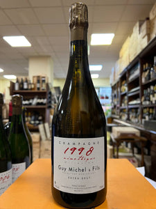 Vinothèque Millésime Champagne Guy Michel & Fils 1998