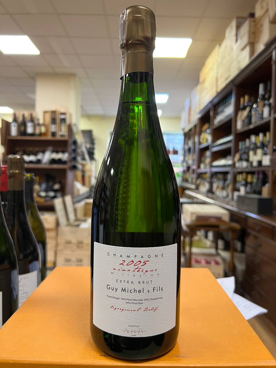 Vinothèque Millésime Champagne Guy Michel & Fils 2005