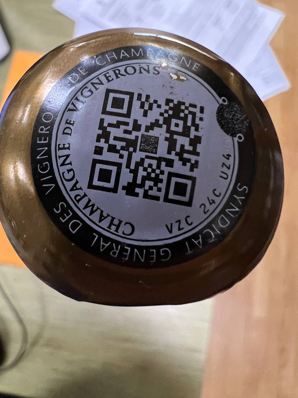 Vinothèque Millésime Champagne Guy Michel & Fils 2005