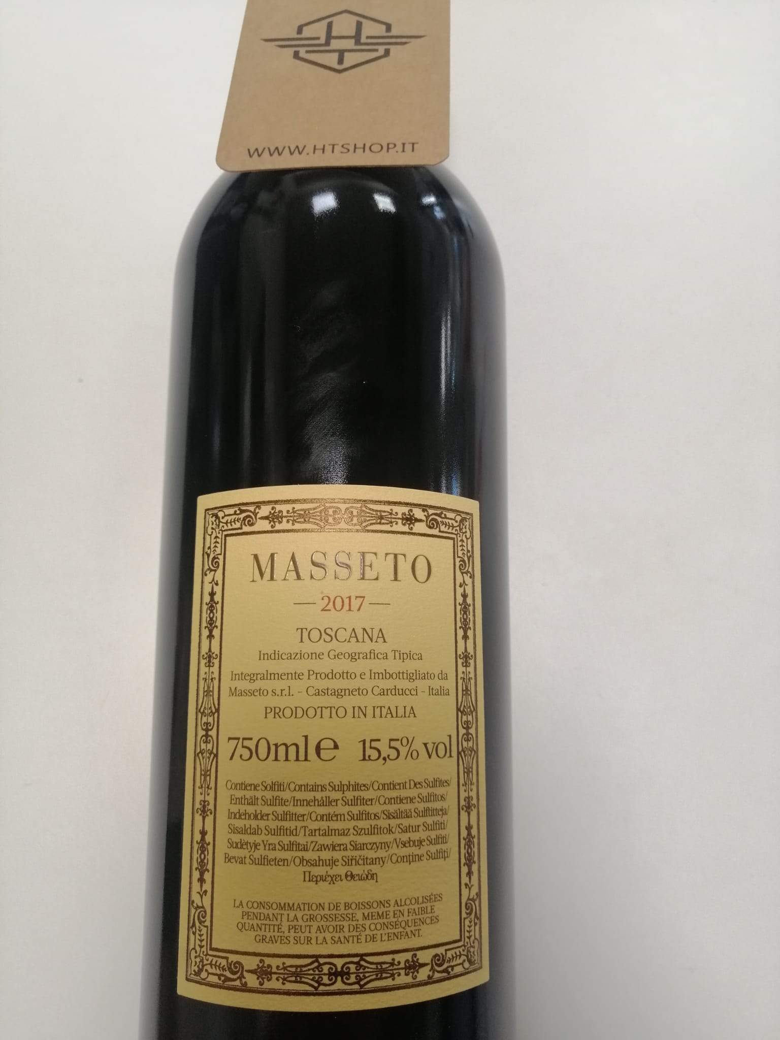"Masseto" Toscana Rosso IGT Tenuta Masseto 2018