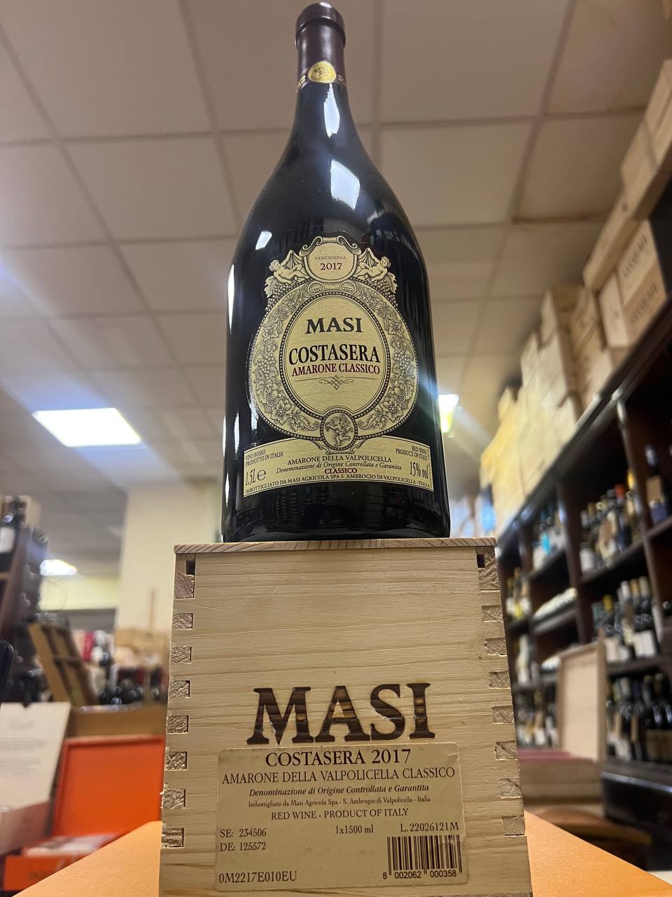 Amarone Classico Masi Magnum Costasera 2017 (cassa legno)