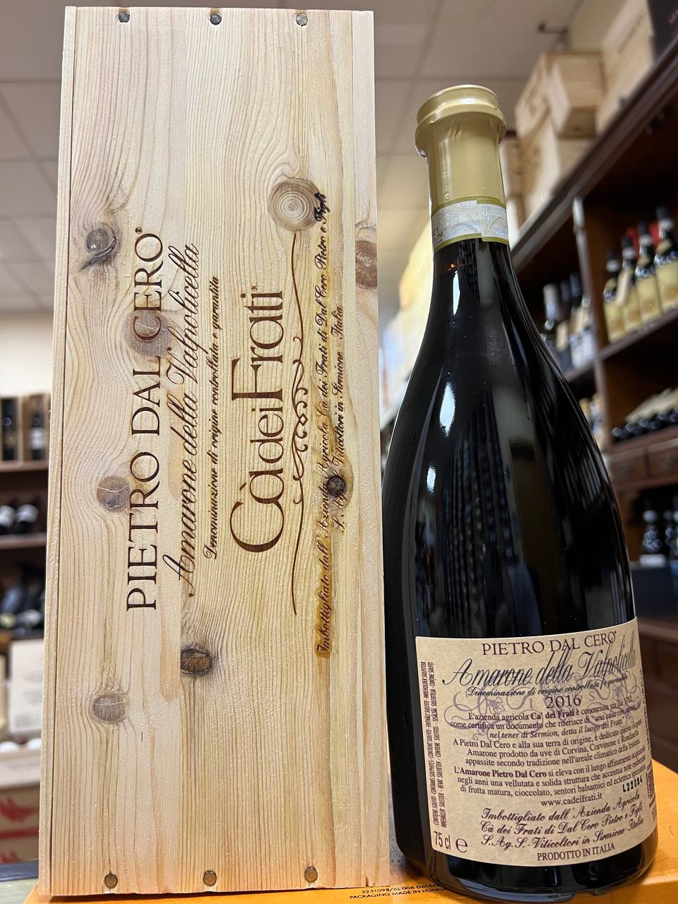 Pietro Dal Cero Amarone Della Valpolicella 2016 (cassetta legno)