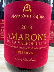 Amarone Della Valpolicella Riserva 2013 - Gino Cordin