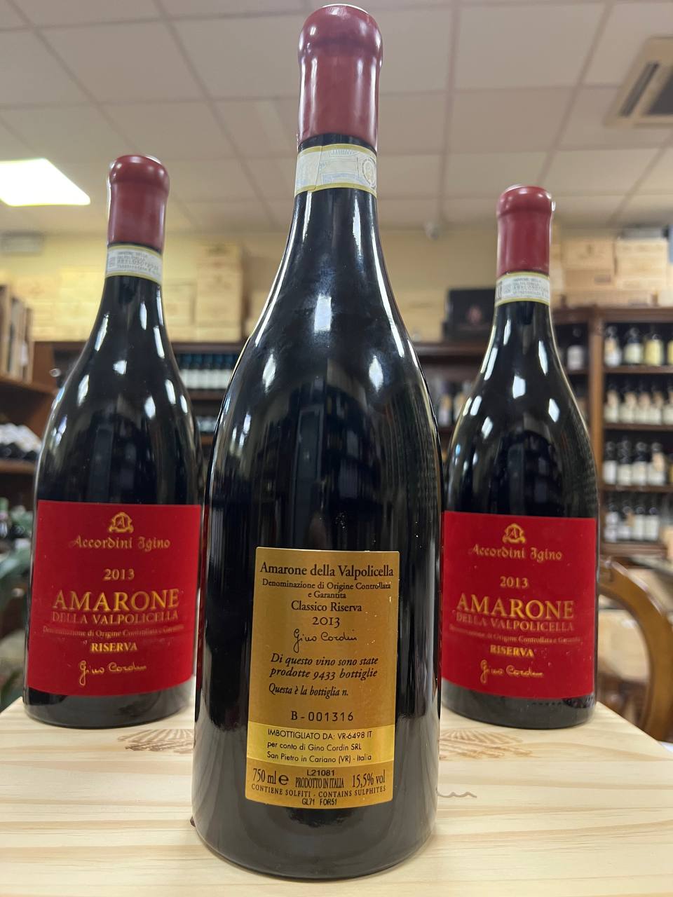 Amarone Della Valpolicella Riserva 2013 - Gino Cordin