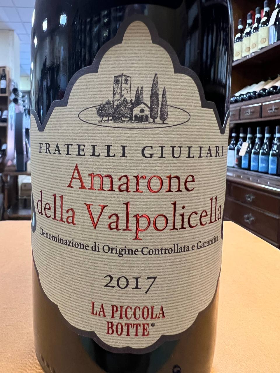 Amarone della Valpolicella La Piccola Botte 2017