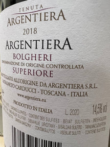 Argentiera 2018 - Bolgheri Rosso Superiore