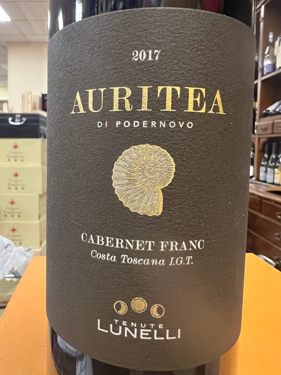 Tenuta Lunelli Auritea 2017 di Podernovo - Biologico