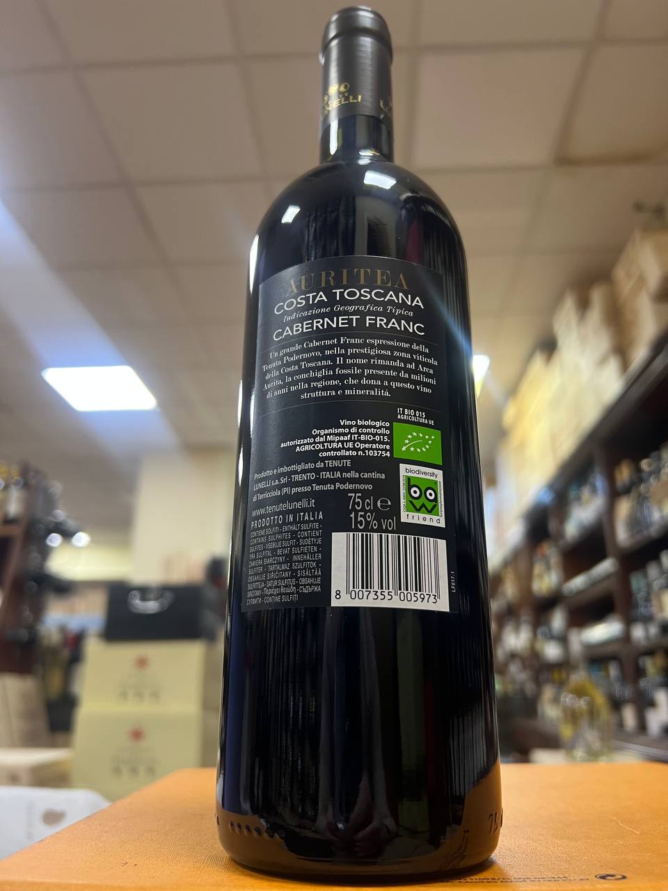 Tenuta Lunelli Auritea 2017 di Podernovo - Biologico