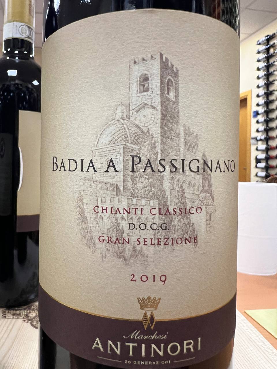 Badia a Passignano 2019 Chianti Classico Gran Selezione