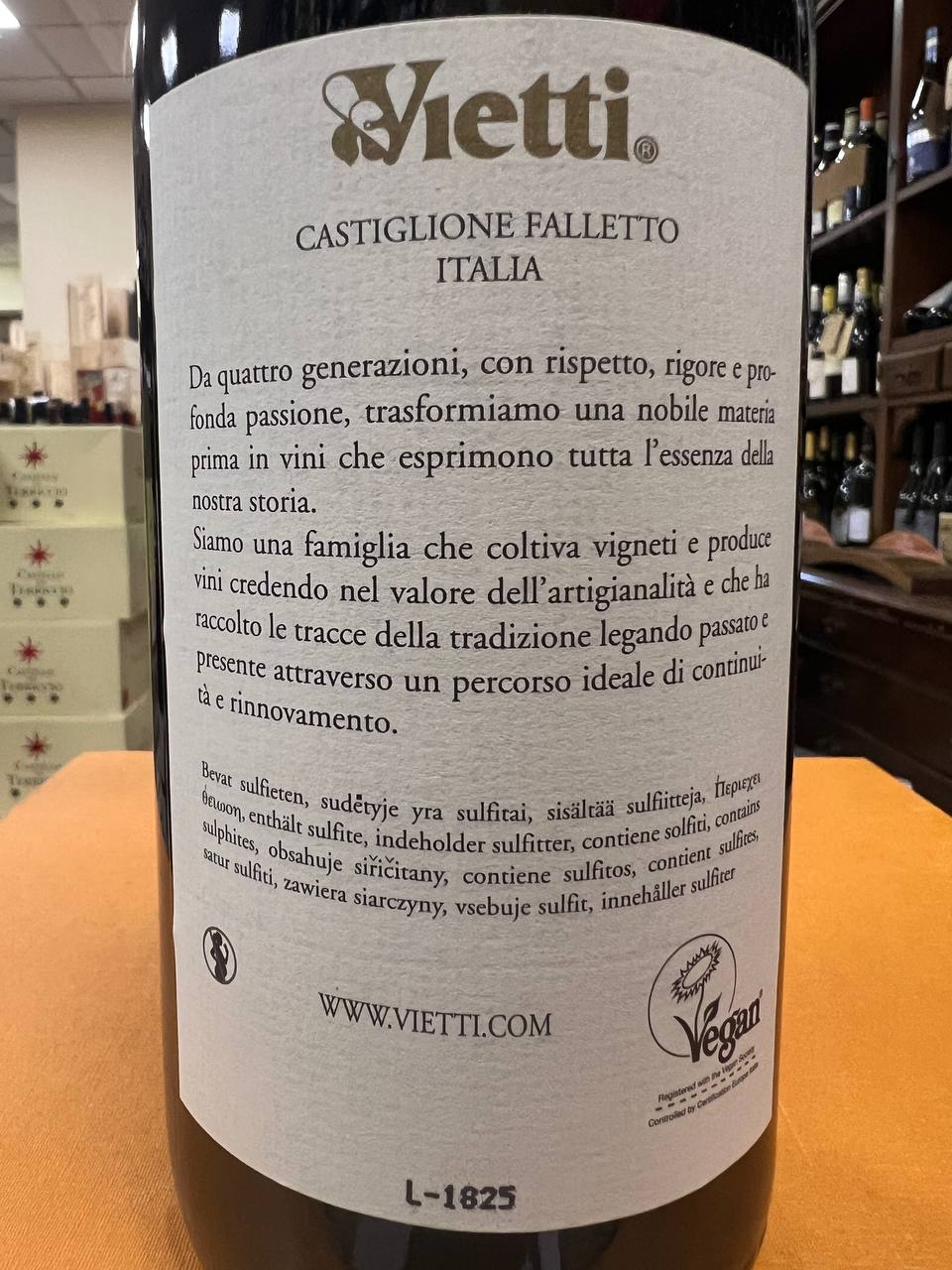 Vietti Barolo Castiglione 2015