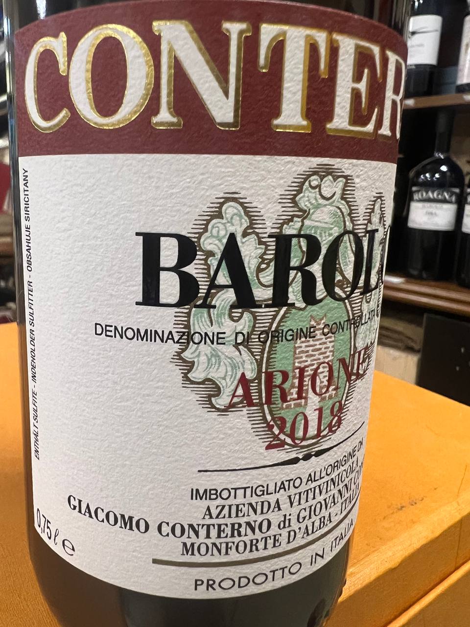 Giacomo Conterno Barolo Arione 2018