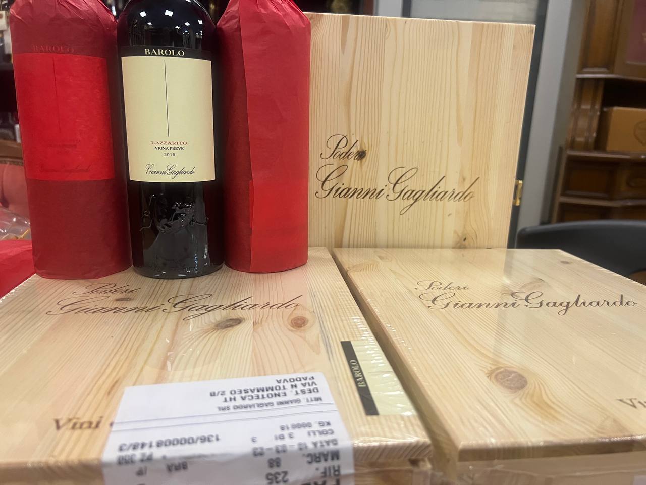 Barolo Lazzarito Vigna Preve 2016 - Poderi Gianni Gagliardo