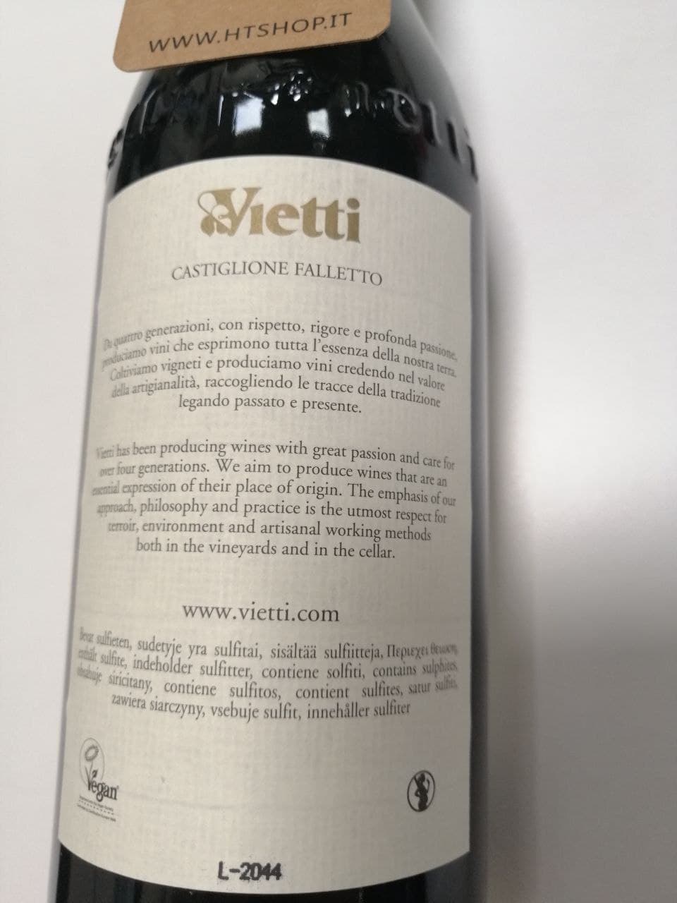 Barolo Vietti Ravera 2017