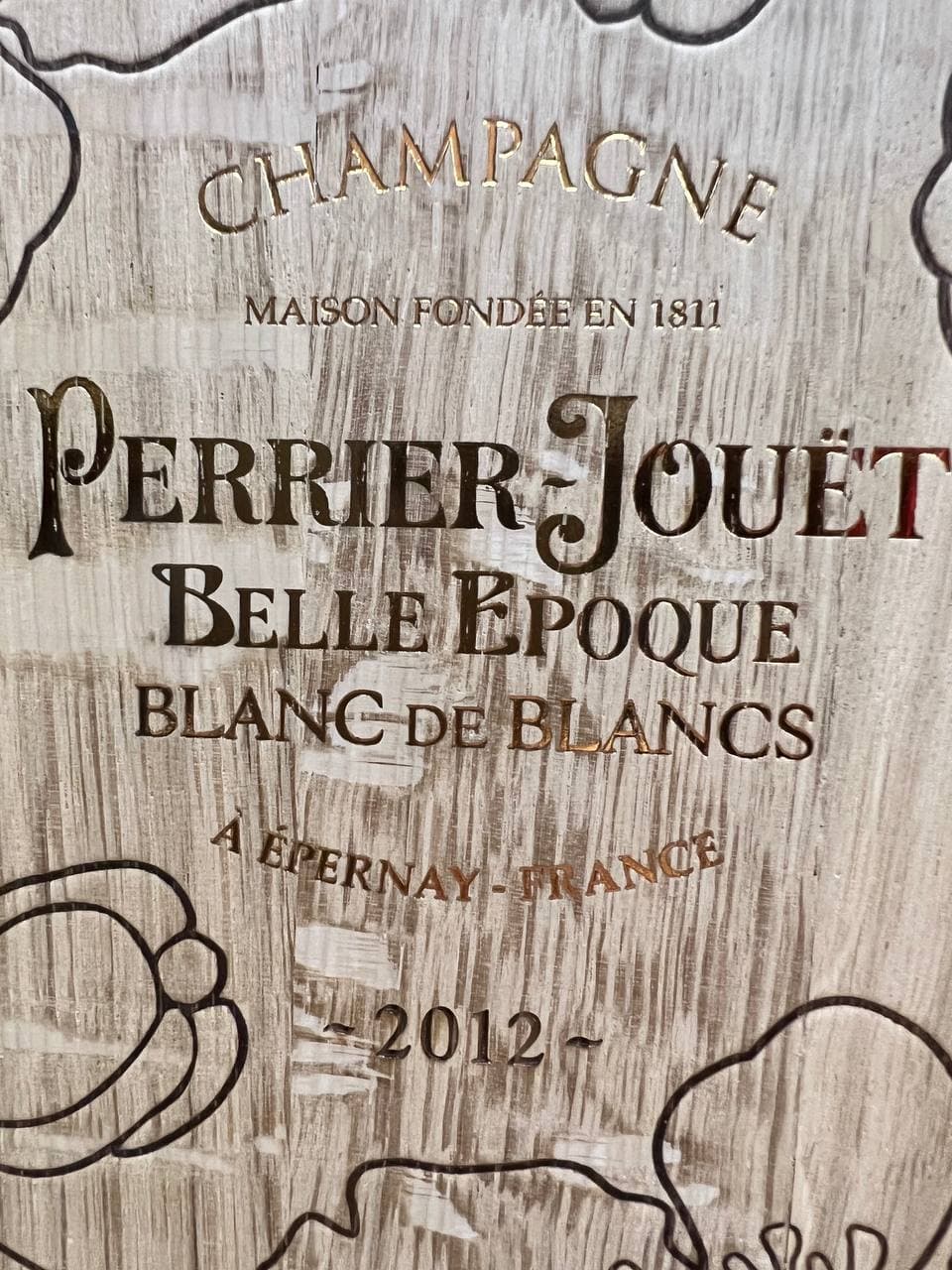 Champagne  "Belle Epoque" 2012 Blanc de Blancs Perrier-Jouet