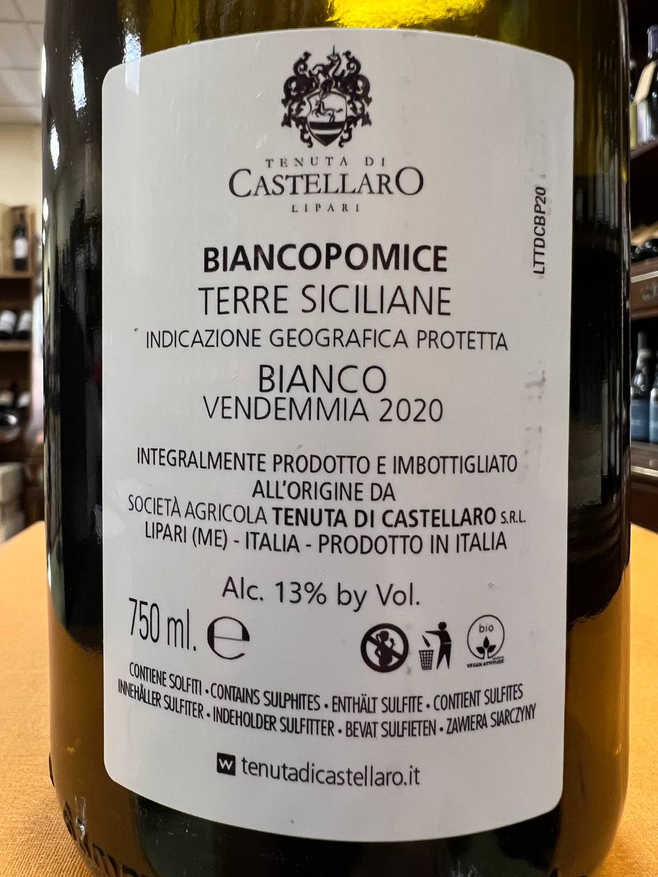 Tenuta di Castellaro Bianco Pomice 2020