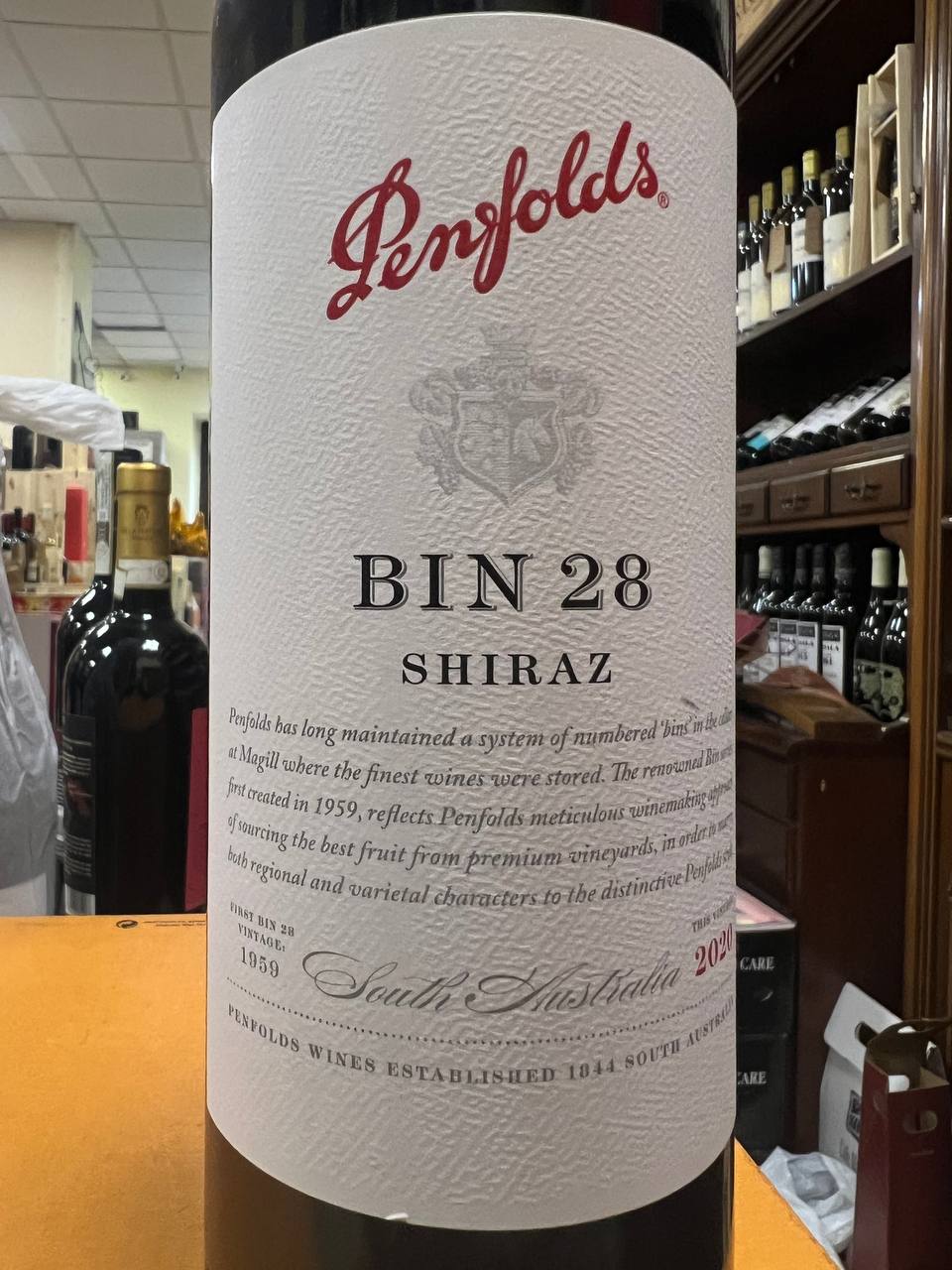 Penfolds Bin 28 2020 Shiraz Penfolds