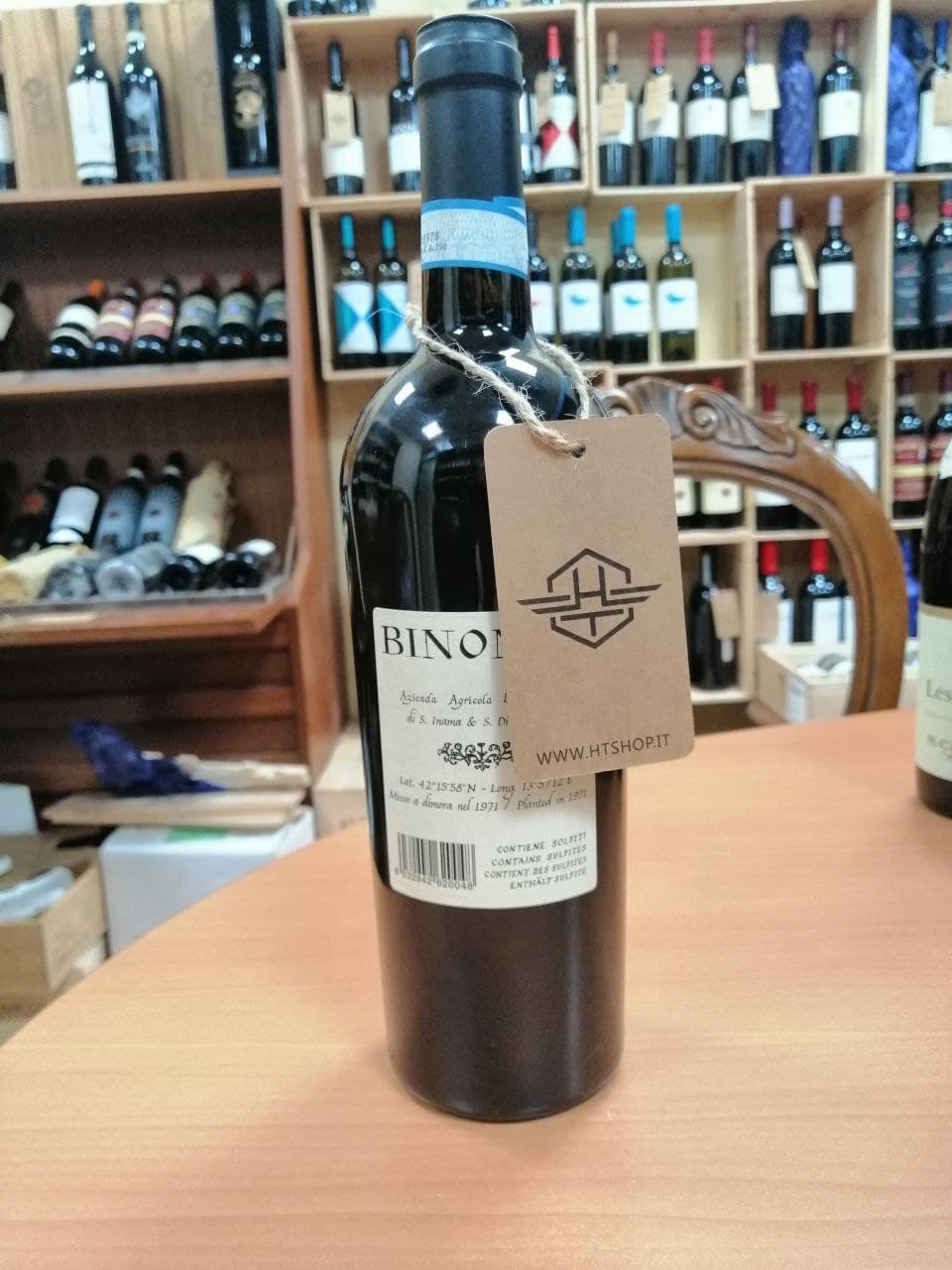 Binomio Montepulciano D’Abruzzo Riserva 2018