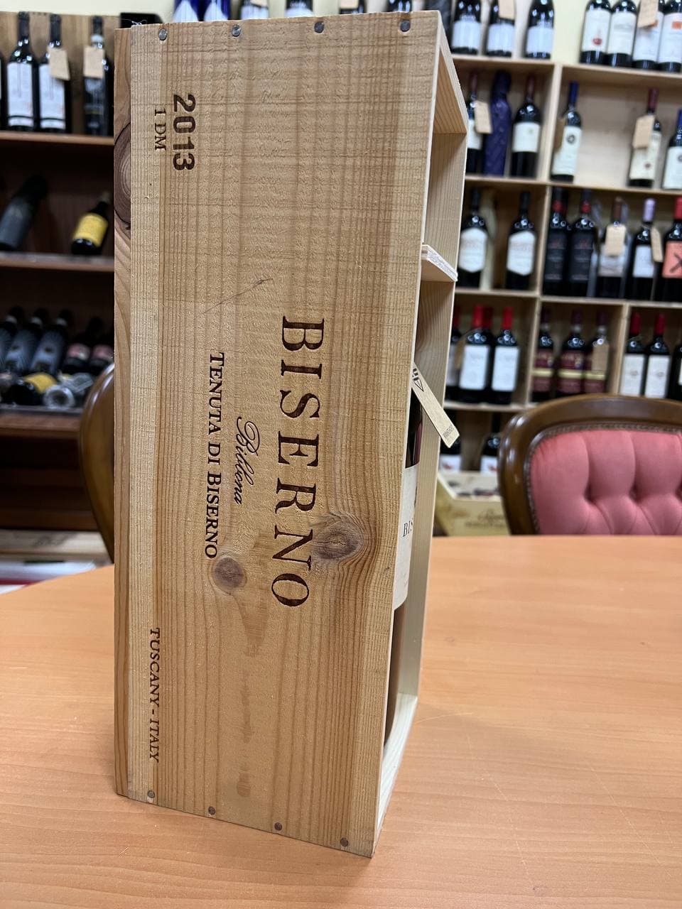 Biserno 2013  Jéroboam in Cassa Legno