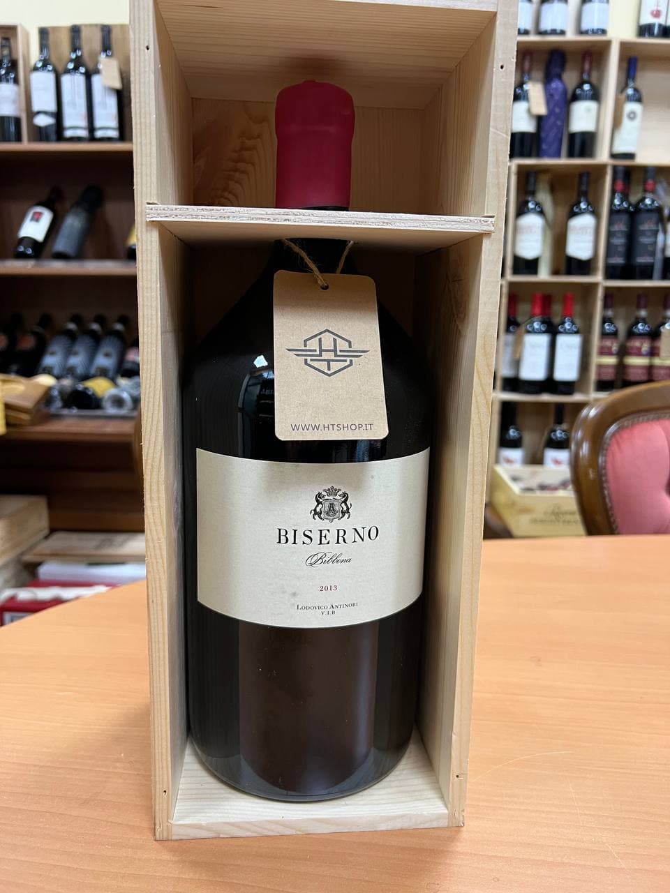 Biserno 2013  Jéroboam in Cassa Legno