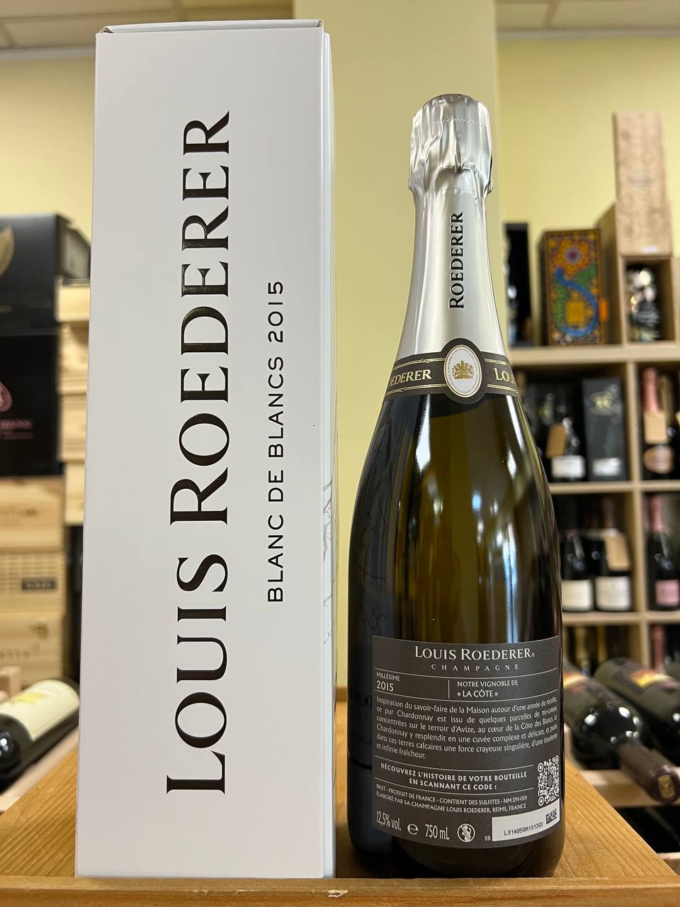 Louis Roederer Blanc De Blancs 2015 Champagne Brut - Con Astuccio