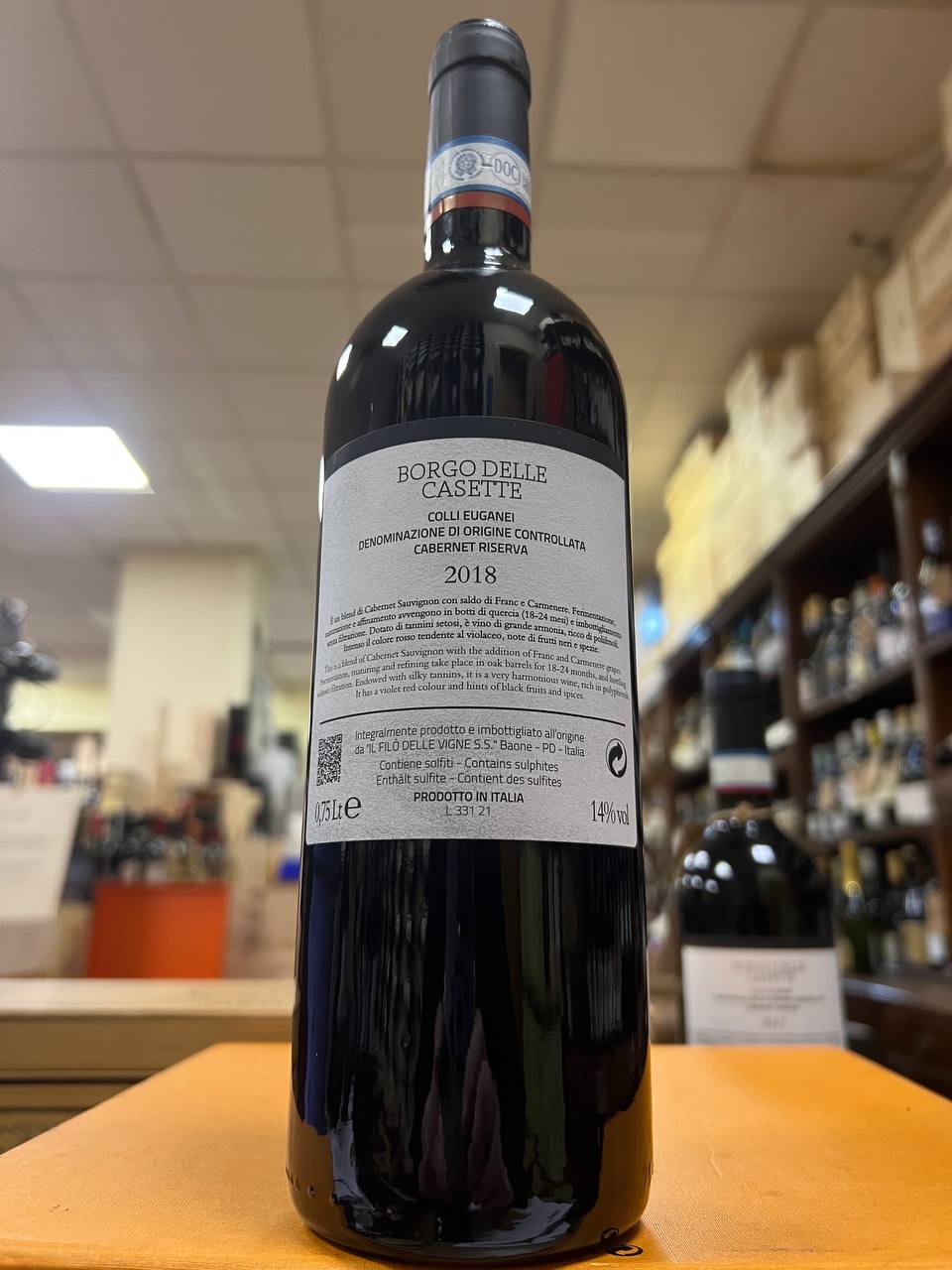 Borgo Delle Casette 2018 - Cabernet Riserva Colli Euganei DOC
