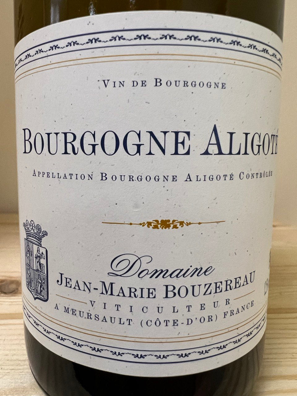 Bourgogne Aligoté 2020 Domaine Jean-Marie Bouzereau