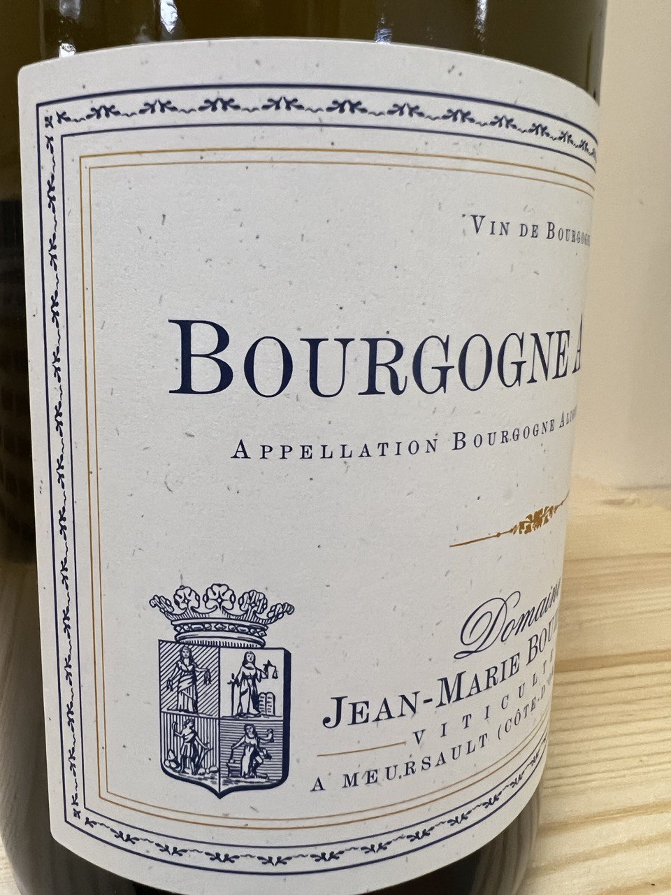 Bourgogne Aligoté 2020 Domaine Jean-Marie Bouzereau