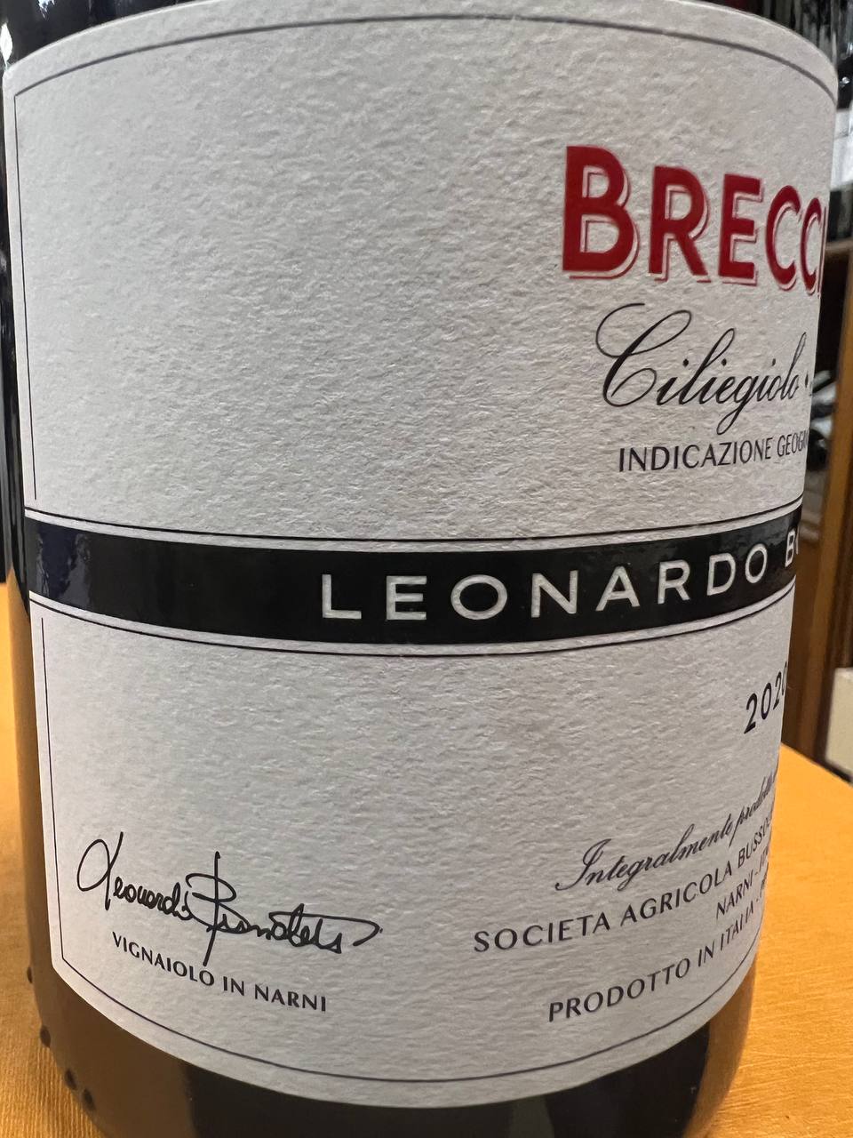 Ciliegiolo di Narni IGT Brecciaro 2020