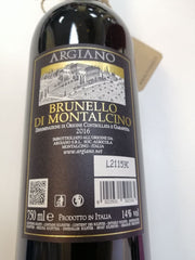 Brunello di Montalcino Argiano 2016