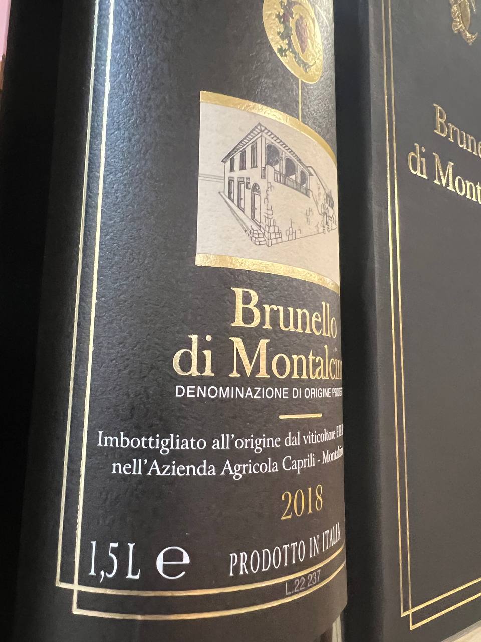 Brunello di Montalcino Caprili Magnum 2018 Astucciato