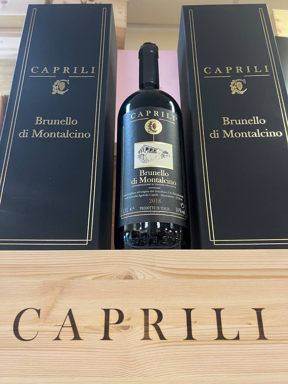 Brunello di Montalcino Caprili Magnum 2018 Astucciato