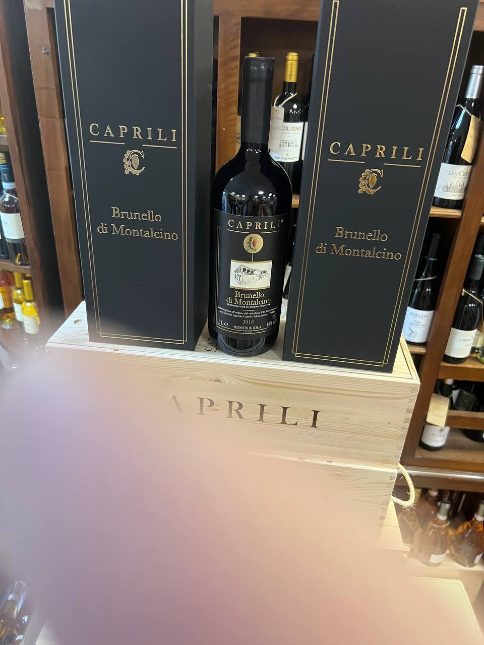 Brunello di Montalcino Caprili Magnum 2018 Astucciato
