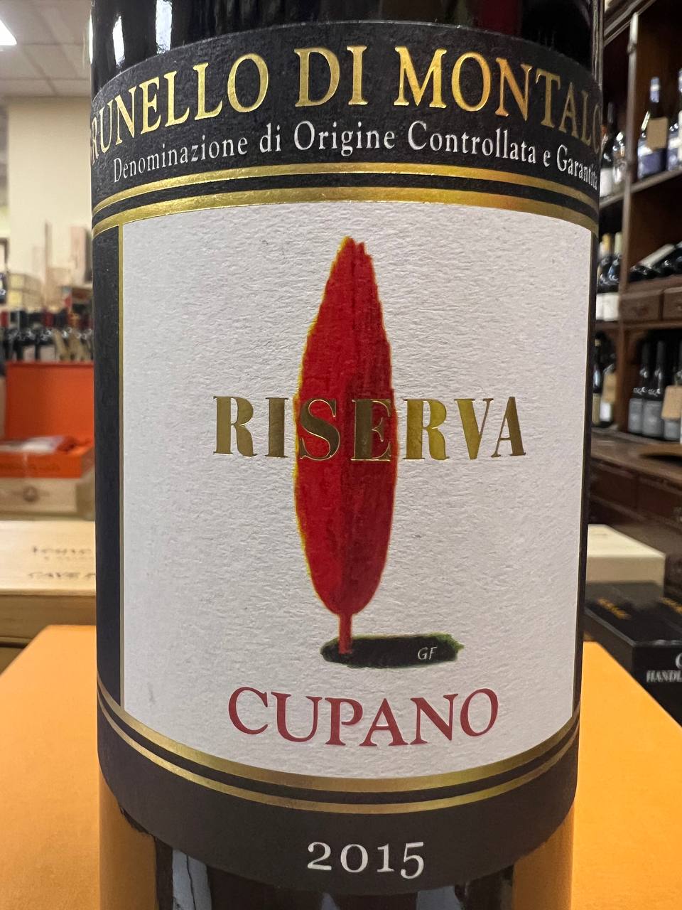 Brunello di Montalcino Riserva 2015 Cupano Bio