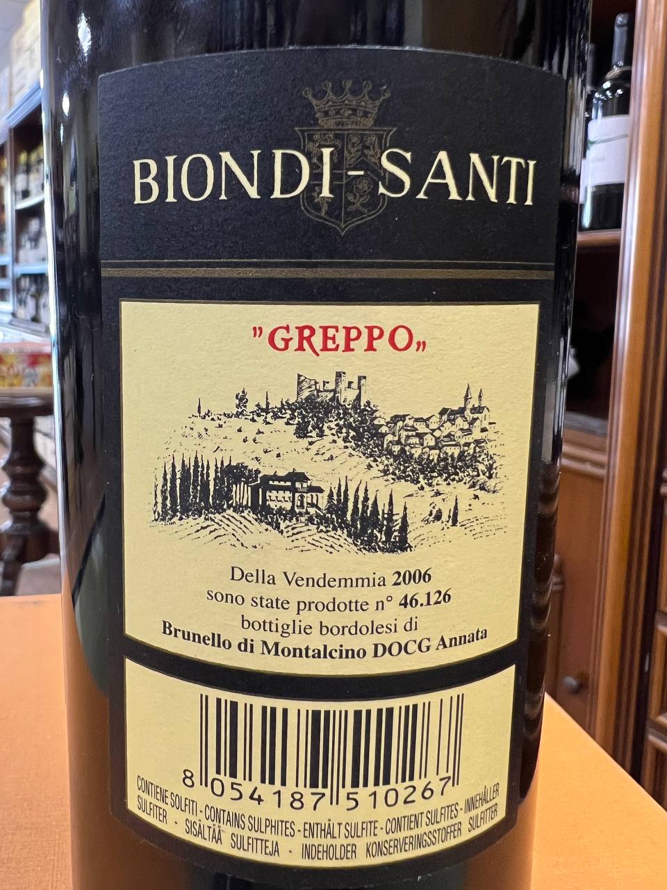 Biondi-Santi Brunello di Montalcino 2006 - Tenuta Greppo