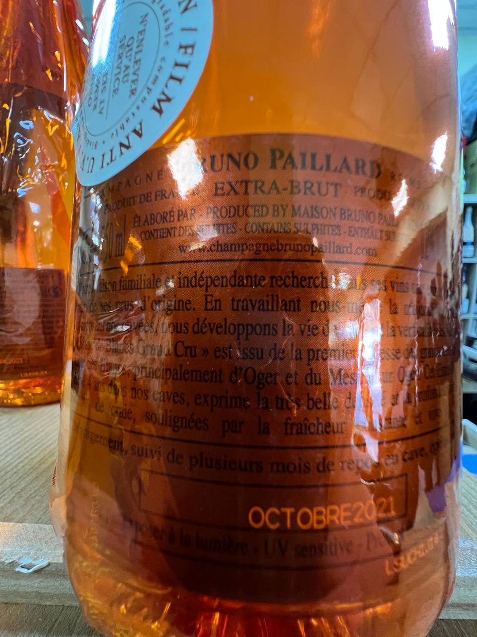 Bruno Paillard Champagne Blanc de Blancs Extra Brut Grand Cru