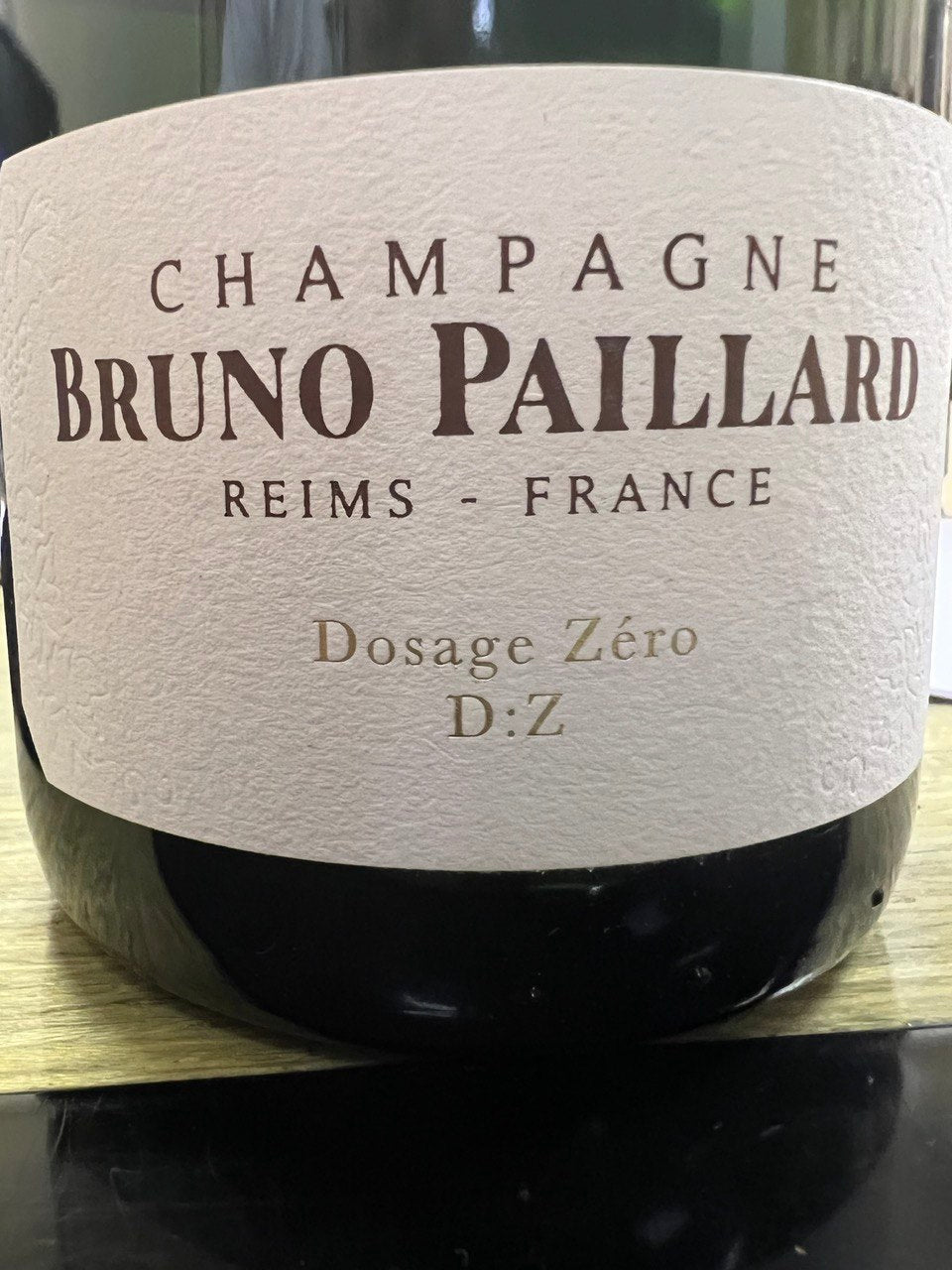Bruno Paillard Champagne Dosage Zéro