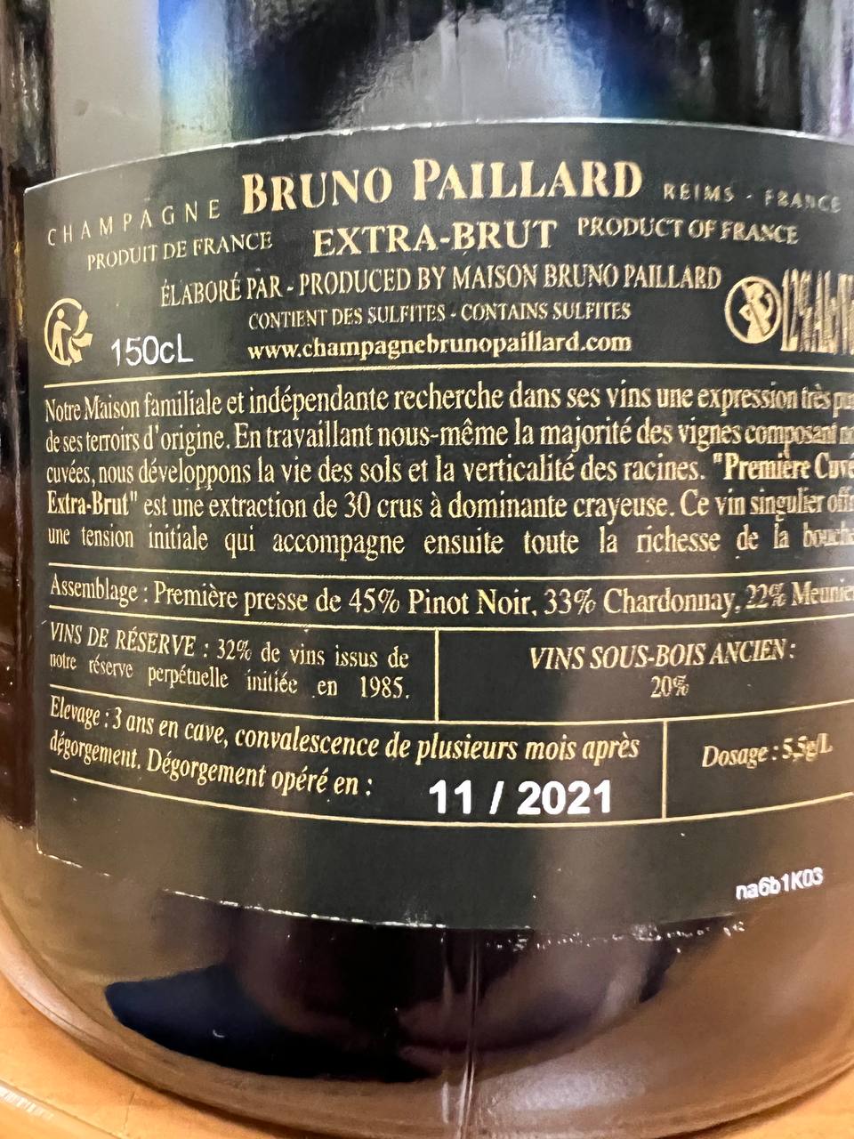 Bruno Paillard Champagne Magnum Première Cuvée