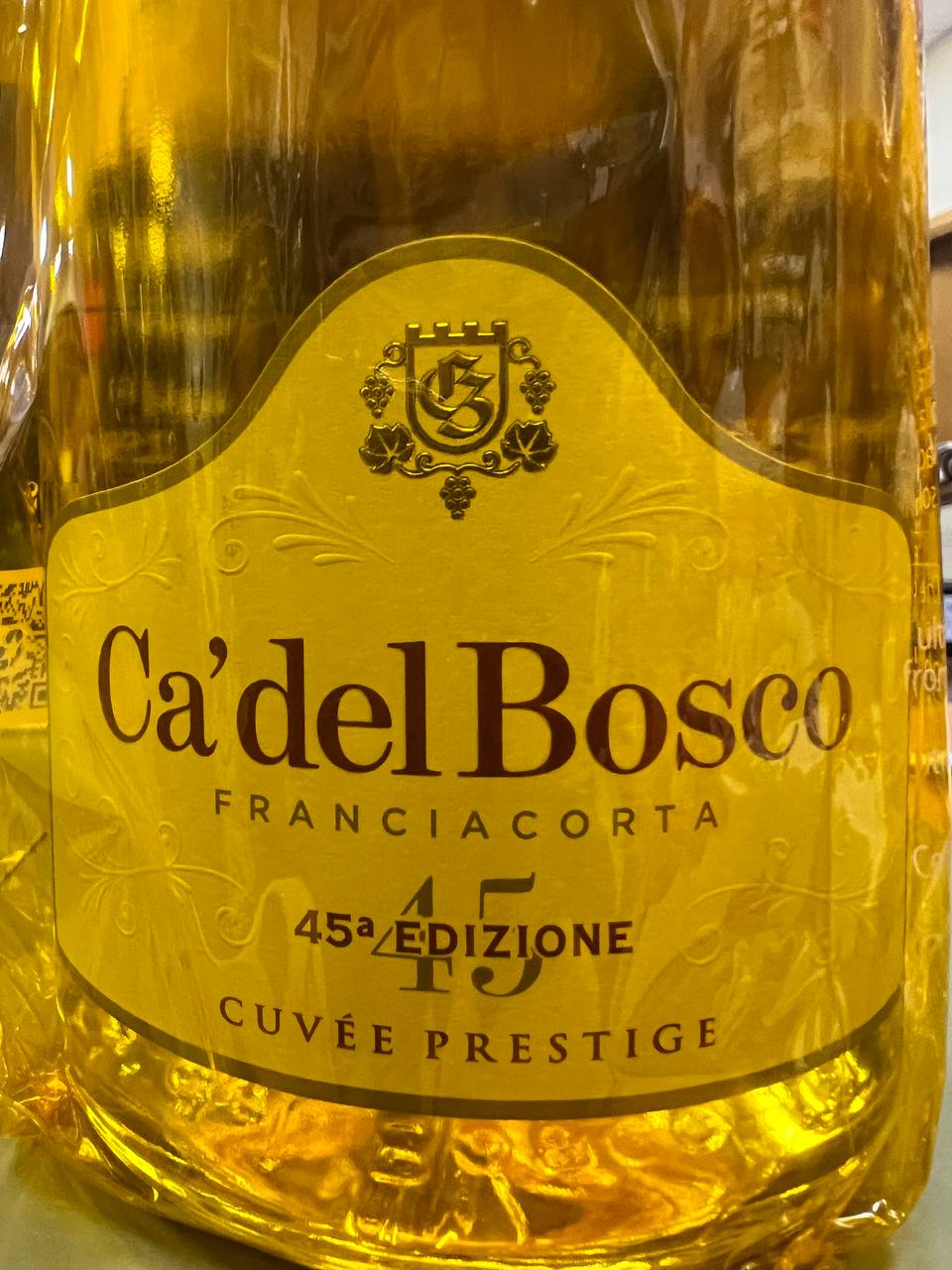 Franciacorta Cà del Bosco  45° edizione