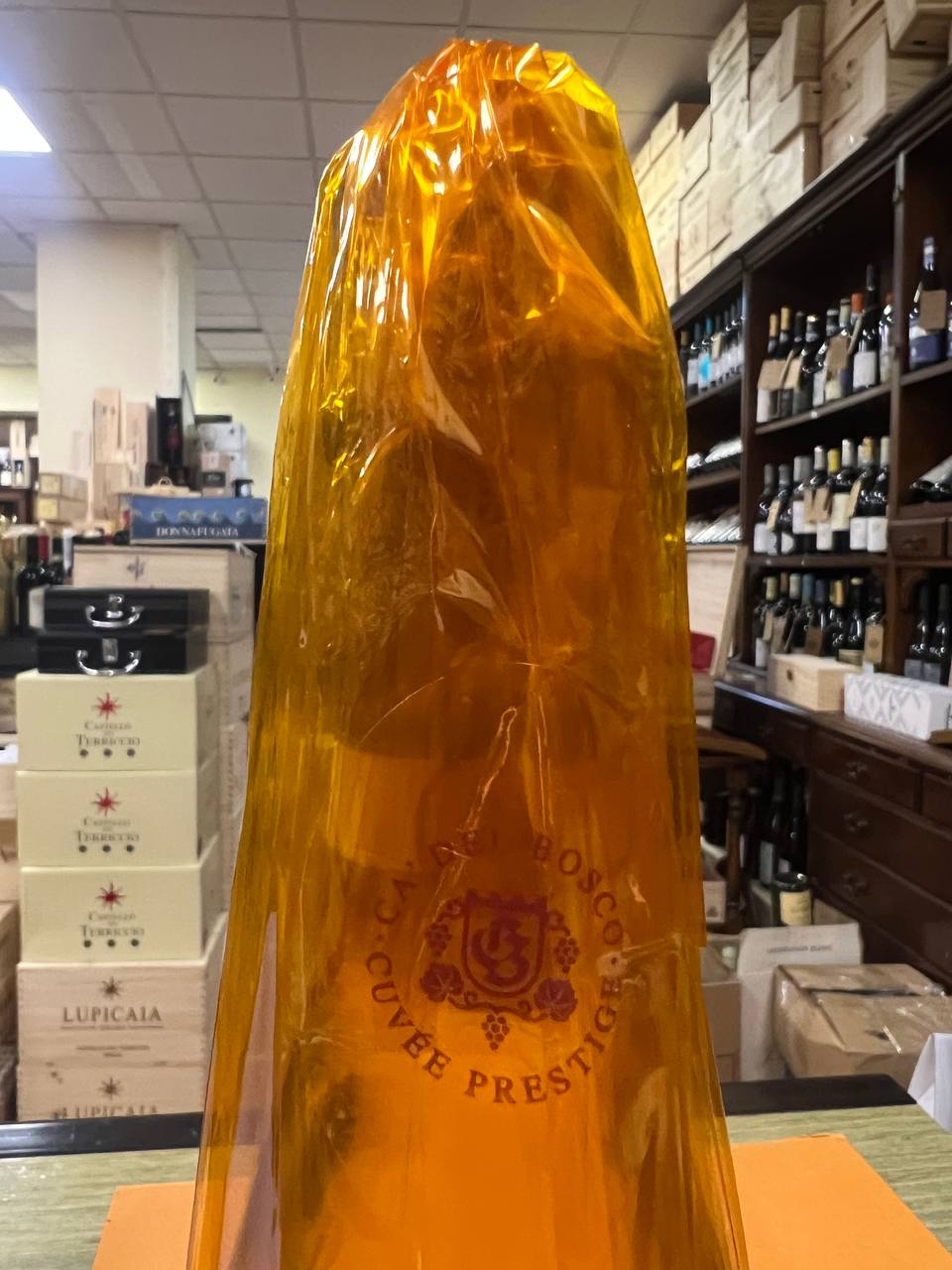 Franciacorta Cà del Bosco mezza bottiglia Cuvée Prestige 46° edizione