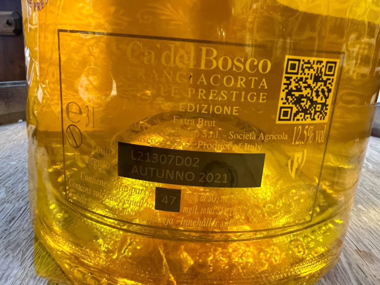 Jeroboam in Bag Cà del Bosco  42° edizione - Franciacorta cuveè prestige