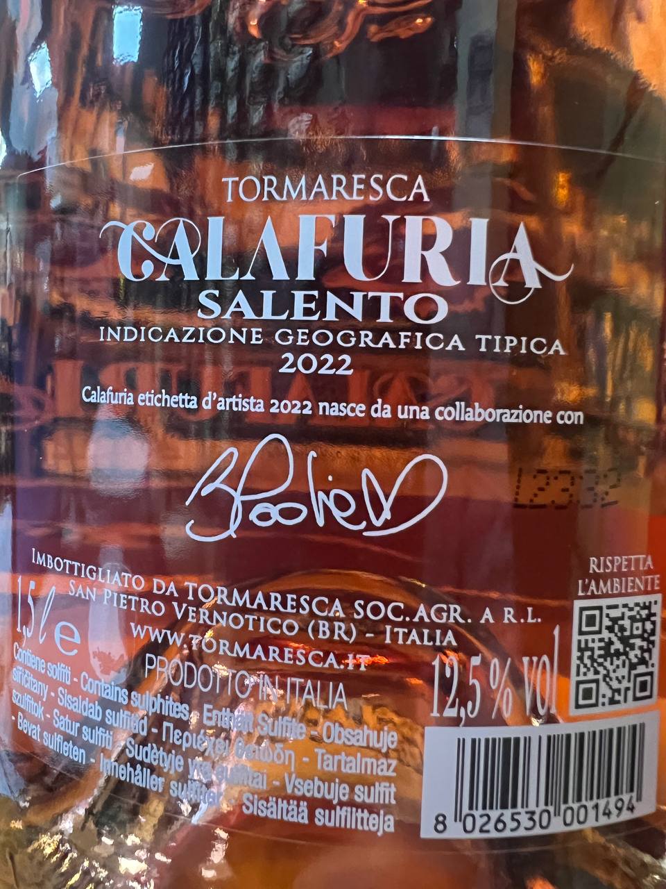 Calafuria Magnum 2022 Tomaresca Rosato IGT Salento