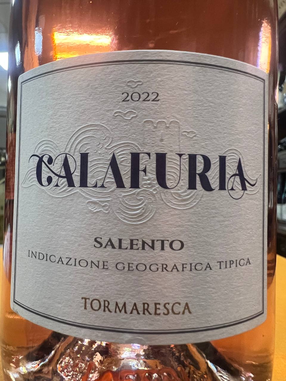 Calafuria Tomaresca 2022 Rosato IGT Salento